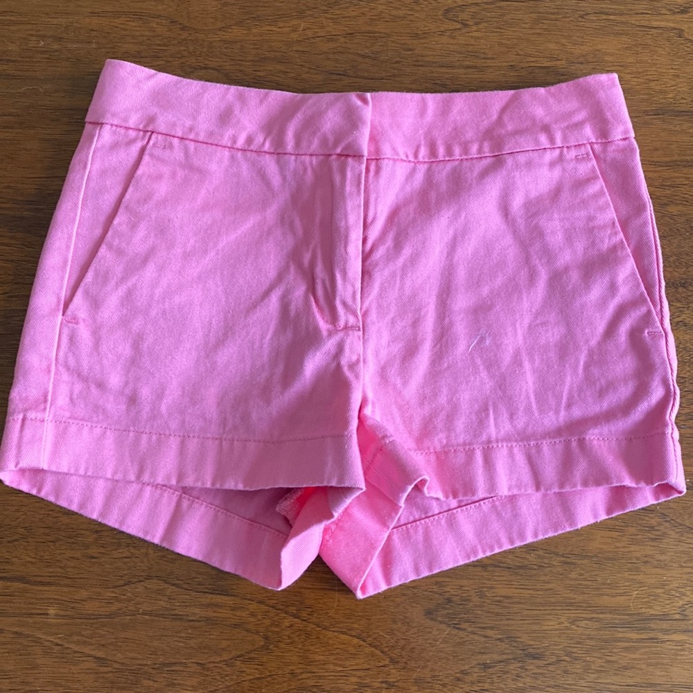 Girls size 6 hot pink Crewcuts shorts